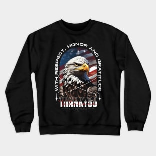 Eagle Memorial Day Crewneck Sweatshirt